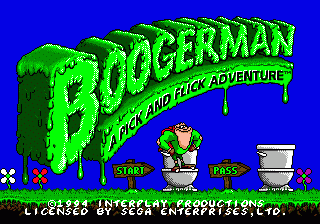 Boogerman A Pick and Flick Adventure screenshot 3 for Sega Genesis